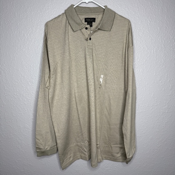 Van Heusen Other - NWOT‎ Men's Van Heusen Long sleeve polo shirt Large